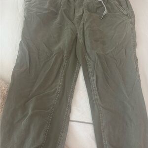 Aerie Green joggers used good condition